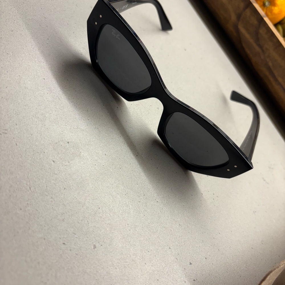 Black Cat-Eye Sunglasses by Rayban